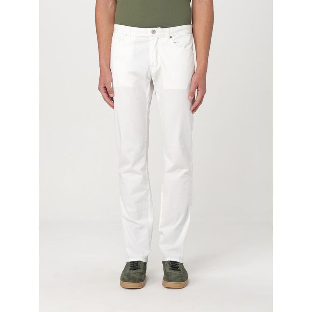 Brooksfield Pants Men White